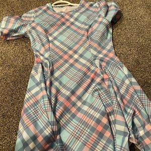 Black Milk Plaid Dress M